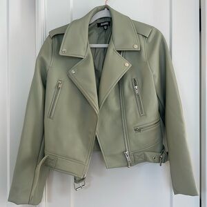 Misguided Faux Leather Jacket